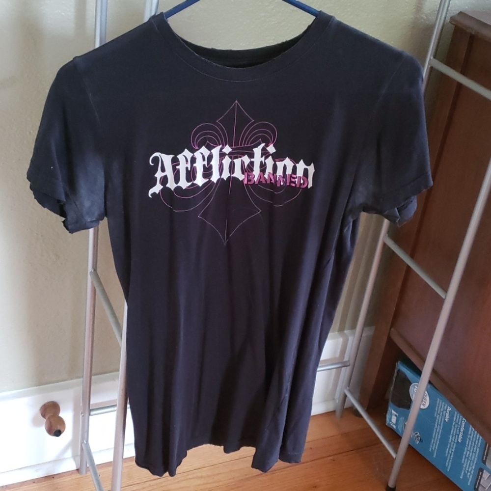 Affliction banned Fedor vs Sylvia edition shirt